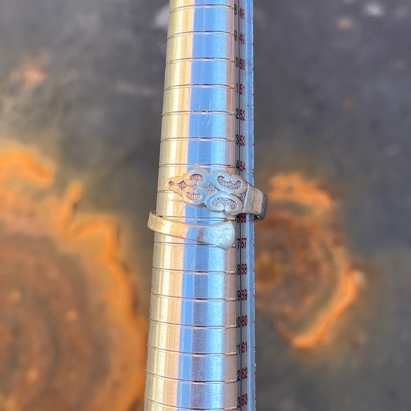 VTG Sterling Silver Spoon Ring - Picture 10 of 11